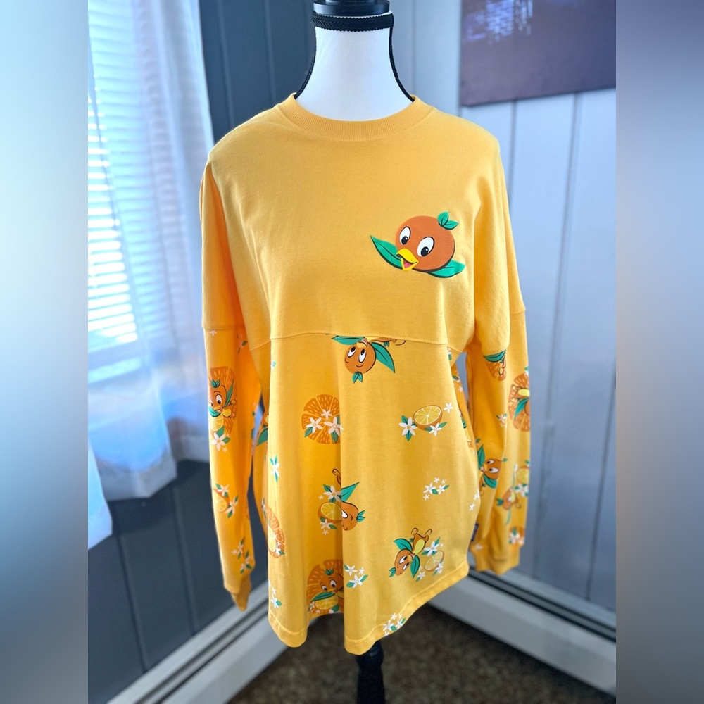 Disney Orange Long Sleeve Tee